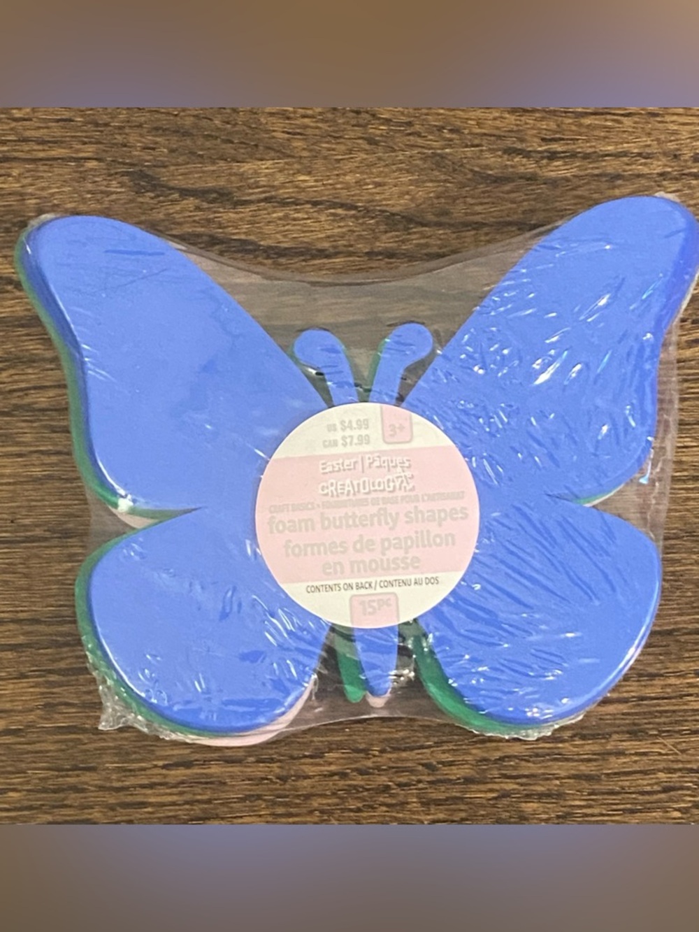 Creatology Foam Butterfly Shapes 15pc Easter Craft Kit Kids DIY New